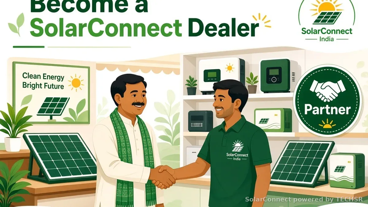 Solar dealer partner with SolarConnect India
