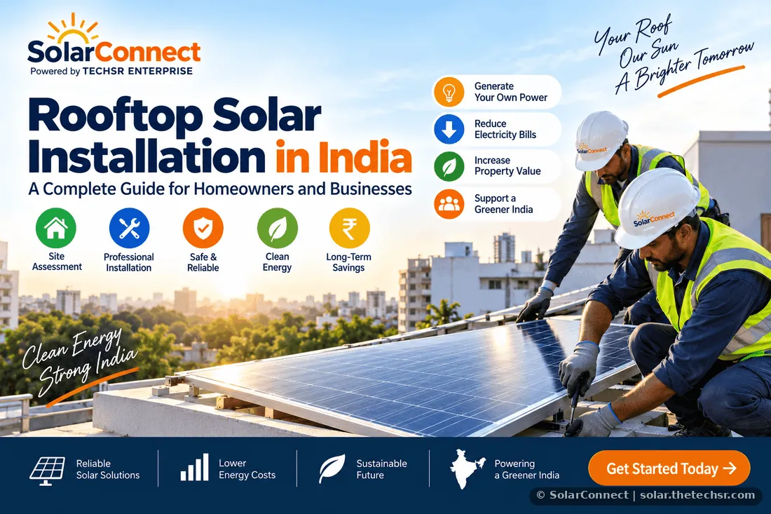 Rooftop Solar Installation in India: A Complete Guide