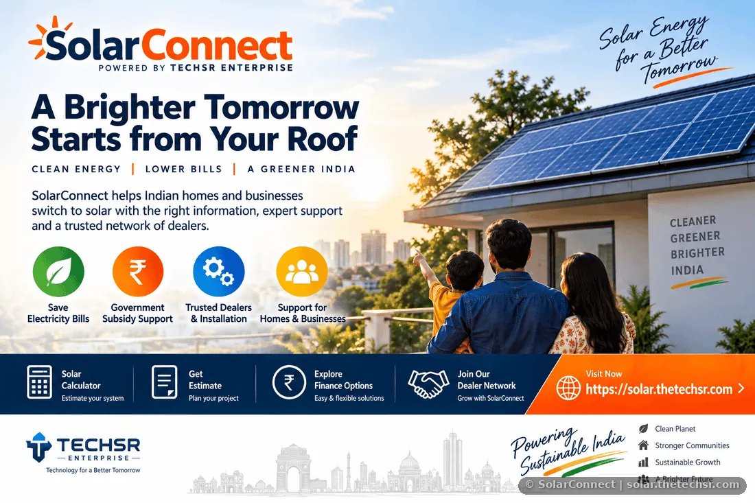 How SolarConnect Is Making Solar Energy More Accessible for Indian Homes and Businesses