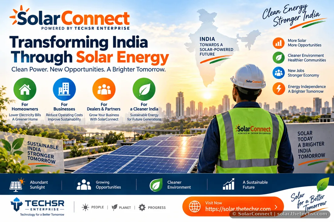 Transforming India Through Solar Energy: The Growth of SolarConnect and a Sustainable Future