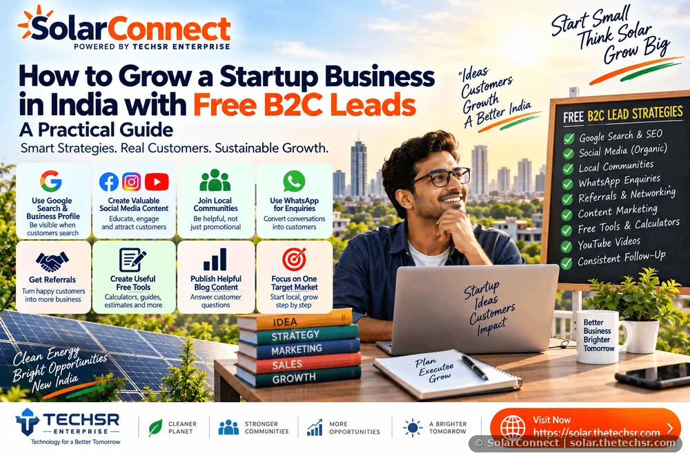How to Grow a Startup Business in India with Free B2C Leads: A Practical Guide