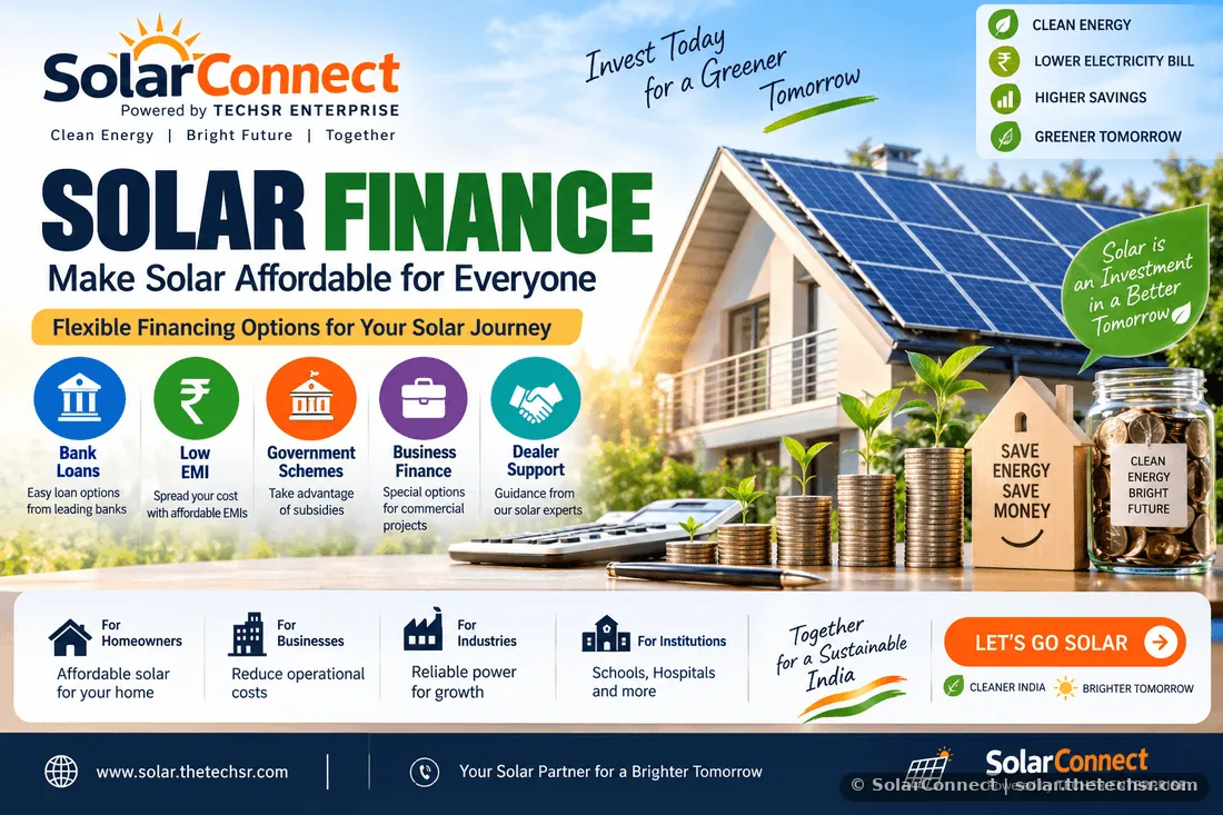 Financing Options for Solar Projects in India