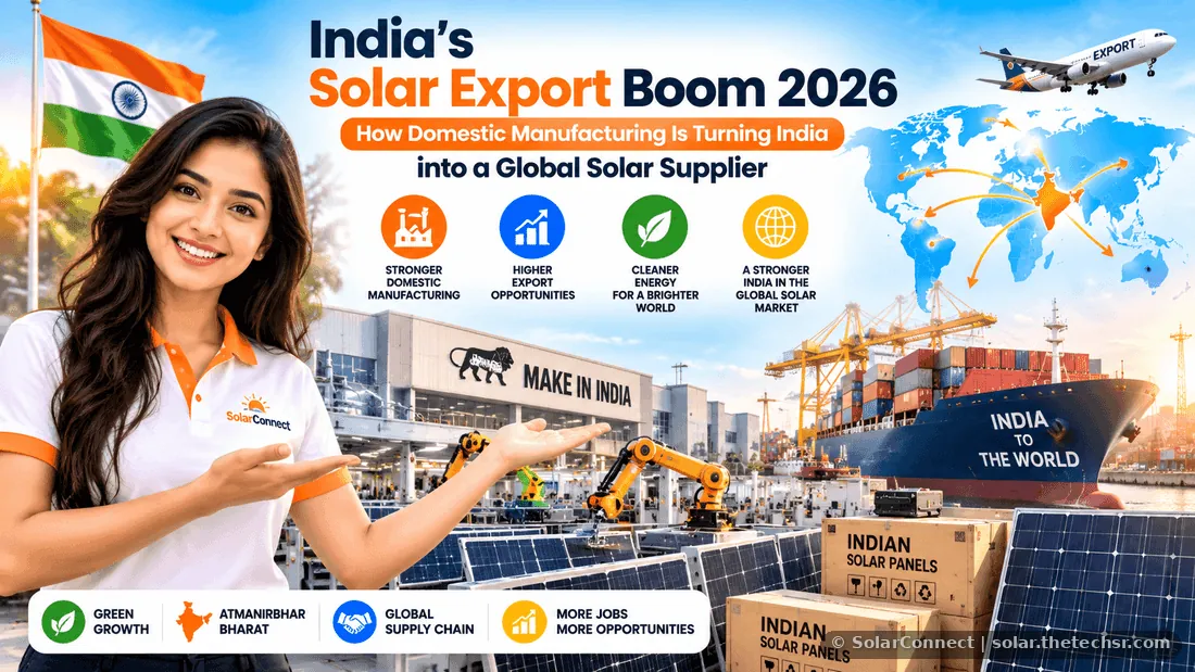 India's Solar Export Boom 2026