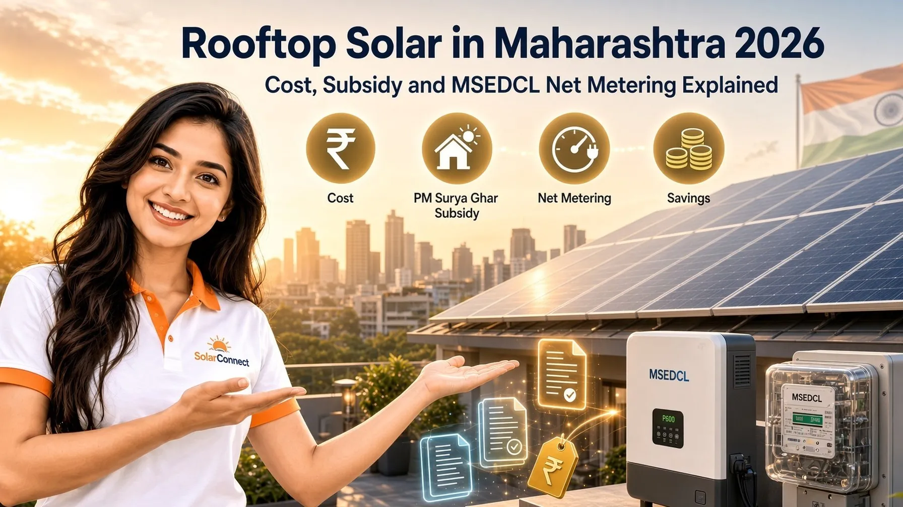 Maharashtra Rooftop Solar 2026: Cost & ₹78,000 Subsidy