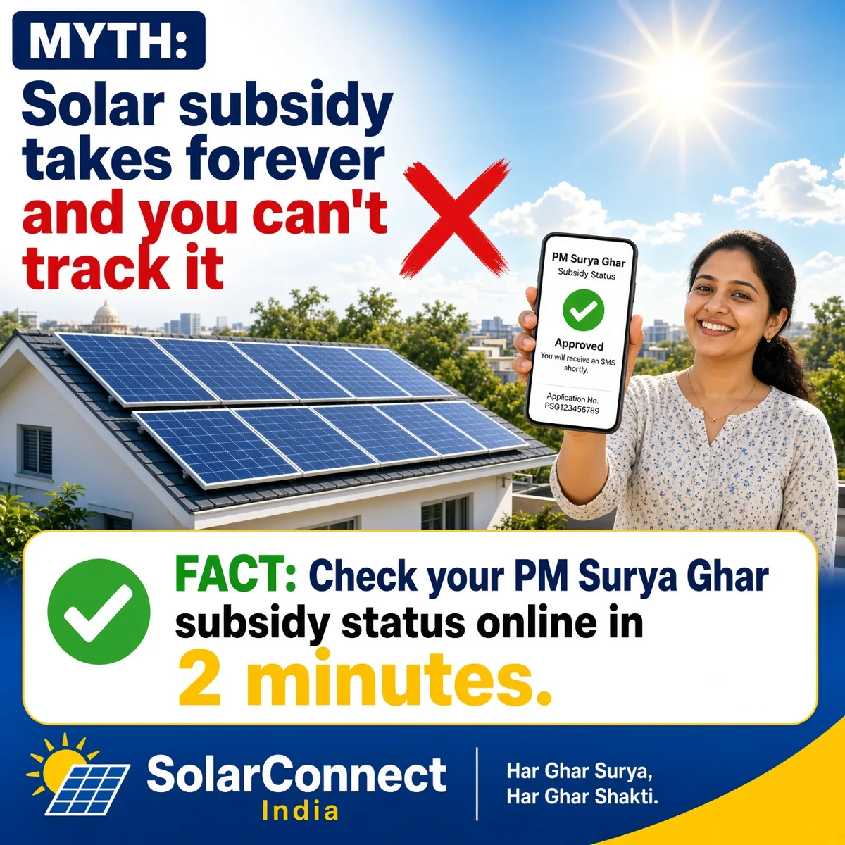 PM Surya Ghar Subsidy Pending or Rejected? How to Fix It