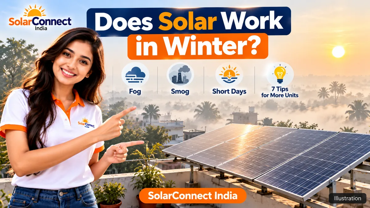 Does Rooftop Solar Work in Winter in India? Fog, Smog, Output and 7 Tips (2026)